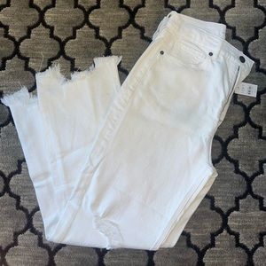 BRAND NEW Loft White Jeans